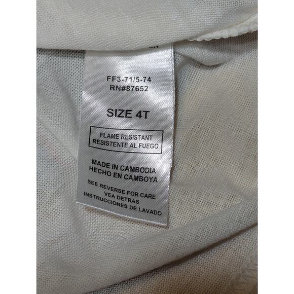 Disney Mickey Mouse Pajama Set Toddler 4T Shirt and Pants Flame Resistant Kids - Picture 7 of 8